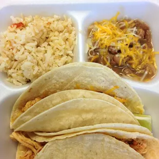 Chicken Taco Combo