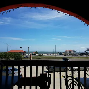 The view from the patio...
