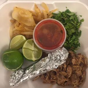 This was my leftovers they give you a bunch of food for your money