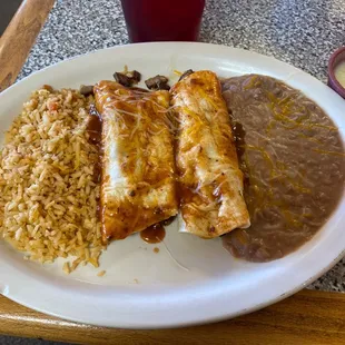 Beef fajita enchiladas...
