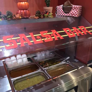 Salsa bar