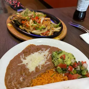 Chicken fajitas