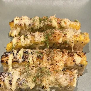 Do it!!  Corn ribs are luscious! Only a tiny spicy and cut in such a way they are dainty to eat.