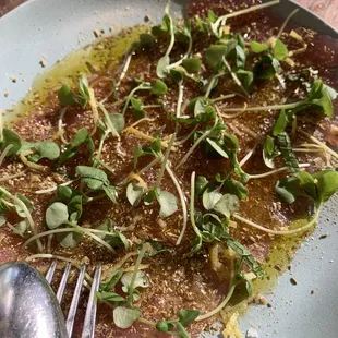 Ahi Tuna Carpaccio