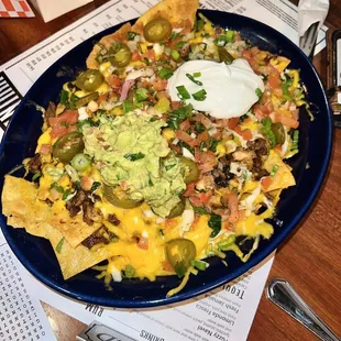 Asada nachos - great portion!