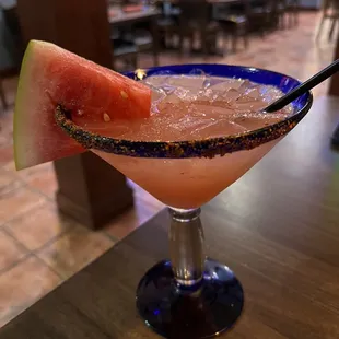 Watermelon Margarita . . very good