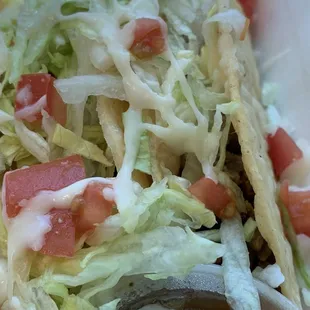 Ground Beef Taco Plate