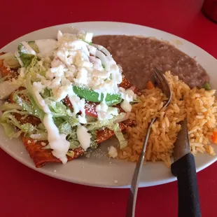 Enchiladas Rojas