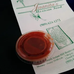 Come here for the hot sauce! Excellent