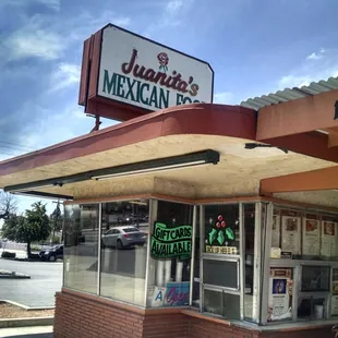 The classic store front.