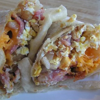 Bean, Egg and Cheese Burrito