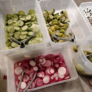 a variety of vegetables