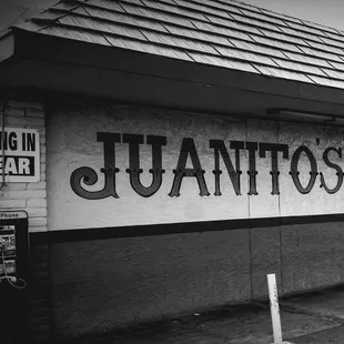 Juanito&apos;s Liquor Store Front..  Painted by a local artist from Riverside High School,  confirming that Juanito&apos;s is for El Paso by El Paso .