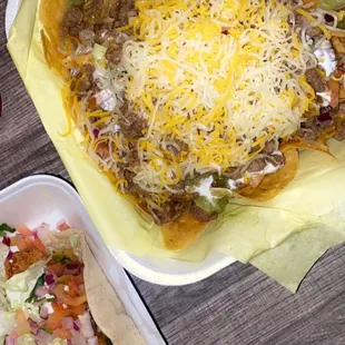 Carne Asada Nachos &amp; Fish Taco