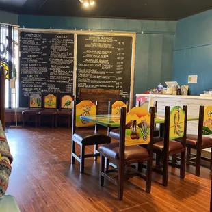 the dining room
