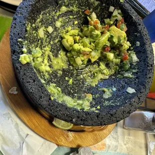Chunky Guacamole was excellent