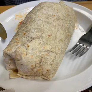 Chicken Gigante Burrito