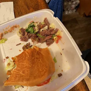 That&apos;s is not meat just chunks of fat