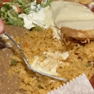 Chicken Chimichanga Lunch ~ the day the daughters had little patience for my food photography