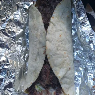 Barbacoa burrito