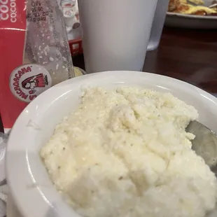 Grits .... And butter!