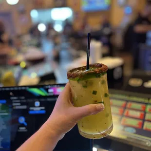 Linda's special spicy mezcal creation :)) Thank you!