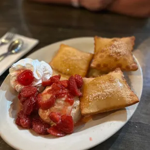 Strawberry Sopapillas