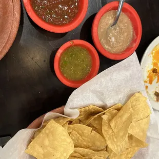 Home made chips and salsa