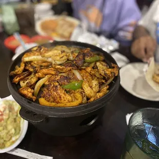 Chicken &amp; Shrimp Fajitas