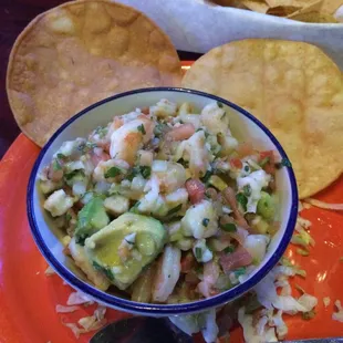 Shrimp ceviche