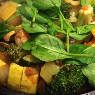 Vegetarian fajita!!