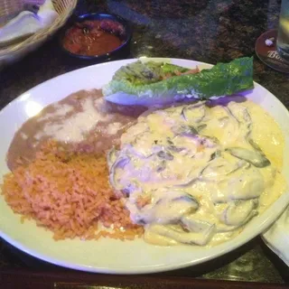 Rajas and Sour Cream