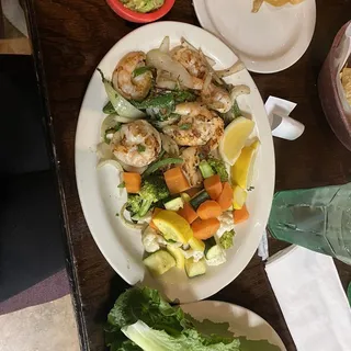 Steam Grilled Vegetable Salad