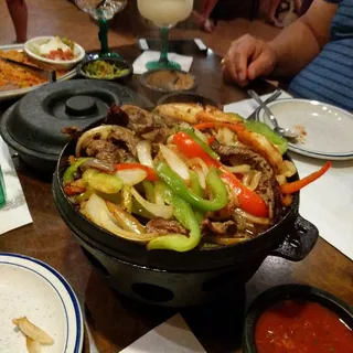 Shrimp Fajitas For One