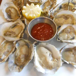 shellfish, oysters and mussels, oysters, mussels, food