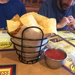 Free chips and salsa