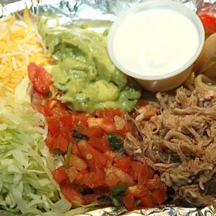 a plate of food