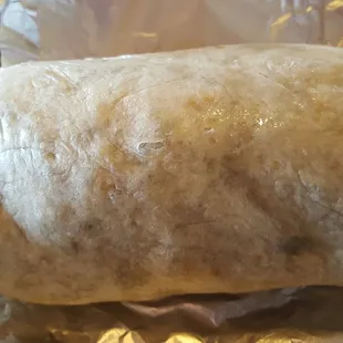 Grande burrito.  Somehow I ate this whole MF.