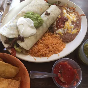 Steak Fajita Burrito