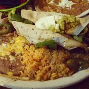 Chicken Fajita Burritos