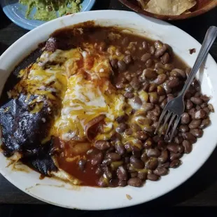 Mole Enchiladas