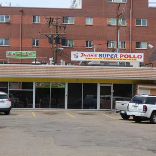 Front of building