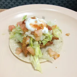 Taco de Camaron (shrimp taco)
