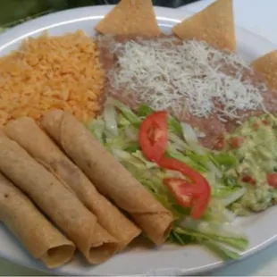 Taquitos Plate