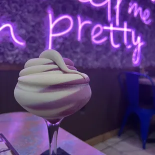 Soft serve margarita