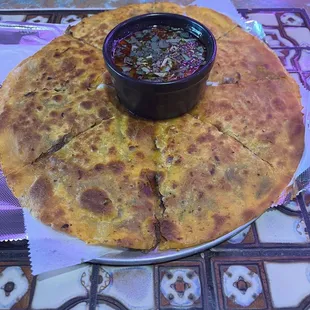 Quesadilla barria