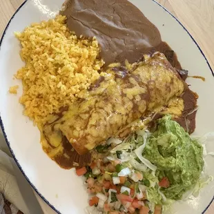 Fajita Enchiladas Lunch Special