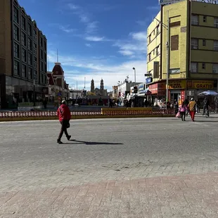 Other side of the main strip