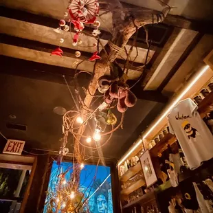 The vibe at the bar.