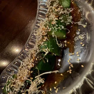 Spicy Pickled Cucumber ($9)